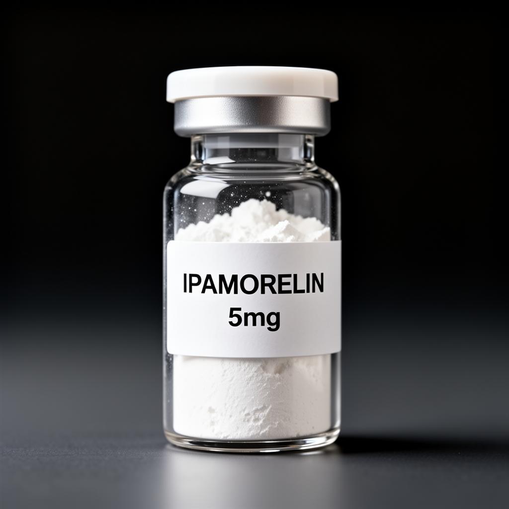 Vial de Ipamorelin 5 mg de Genética Elite